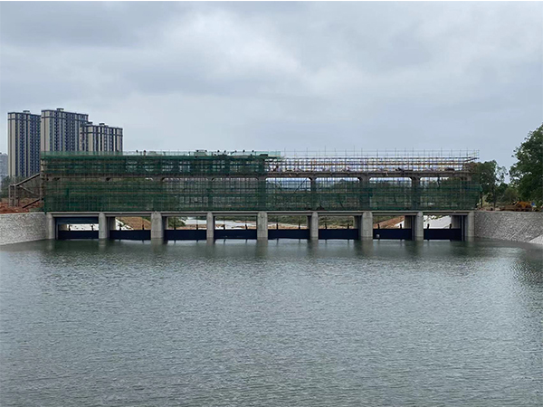 金宝滩防洪站防洪闸门